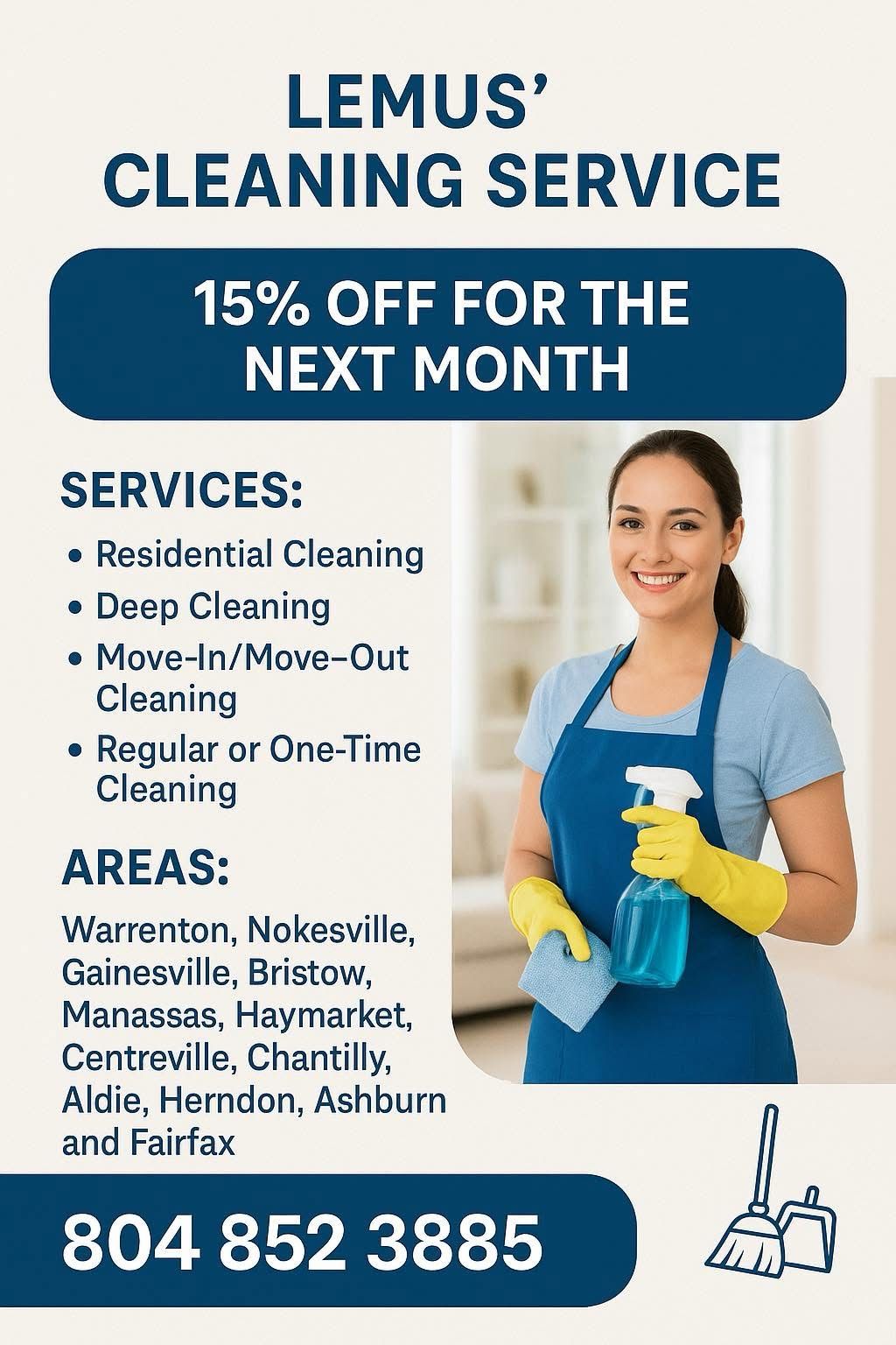Contact LEMUS CLEANING SERVICE LLC